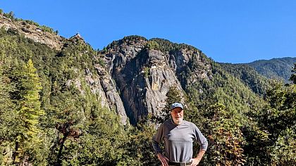 Mike at Tiger's Nest