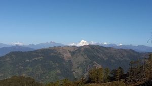Jomolhari peak from Dagala