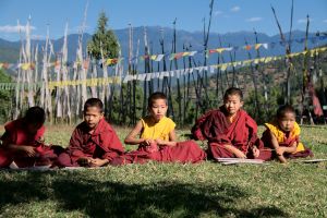 Monks of Chimy lhakhang