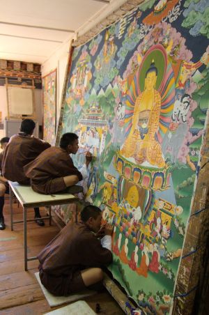 School of traditional arts in Thimphu