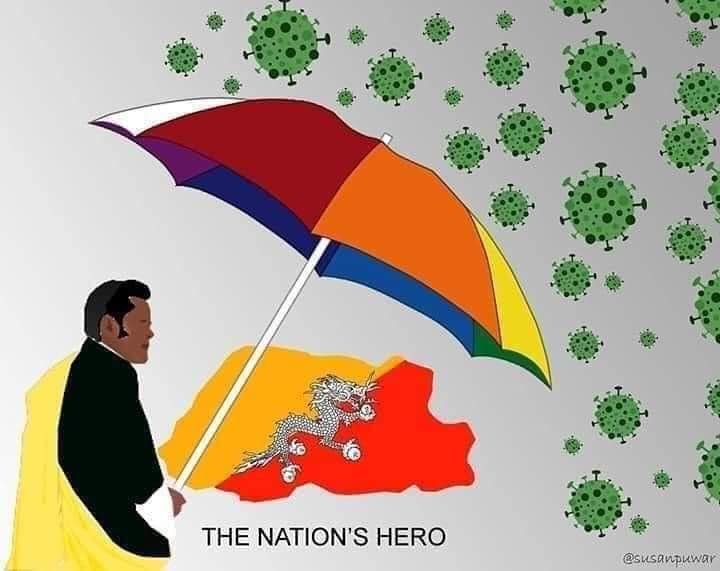 Bhutanese King protecting country from coronavirus